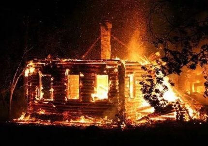 Последици от нарушения в устройството на окабеляването в дървена къща Пожар в дървена къща