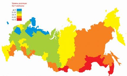 Ниво на инсолация
