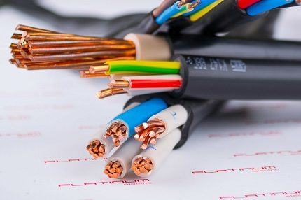 Разновидности на кабела ВВГнг