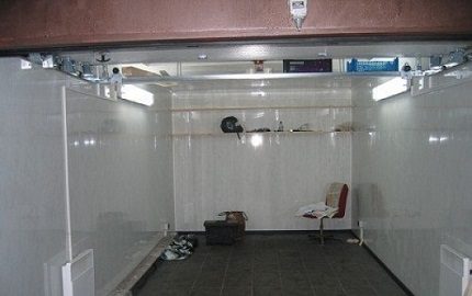 Стандартни радиатори в гаража