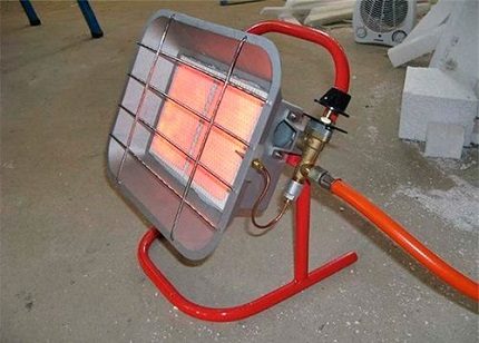 Газов керамичен обогревател