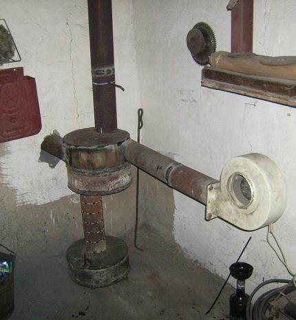 Domáca pec na naftu alebo odpadový olej