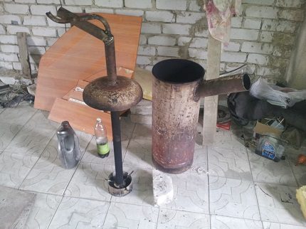 Domáca pec do garáže