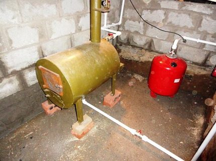 Домашно направена газова печка