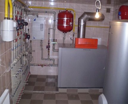 Газова котелна в частен дом