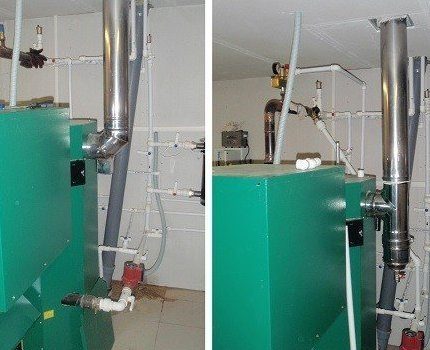 Комини за пелетни котли