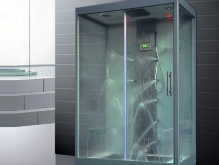 Duschkabine mit Hydromassage Duschkabine mit Hydromassage