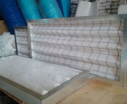 Filter aus synthetischer Faser