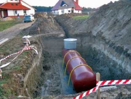 Монтаж на газхолдер