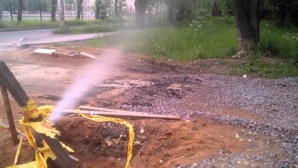 Продухване на газопровода