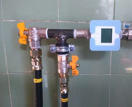 Инсталиране на газови кранове