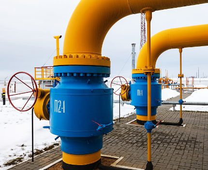 Задвижка на газопровода