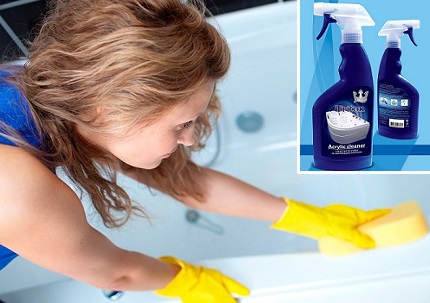 Средства за премахване на калциеви налепи Triton Acril cleaner
