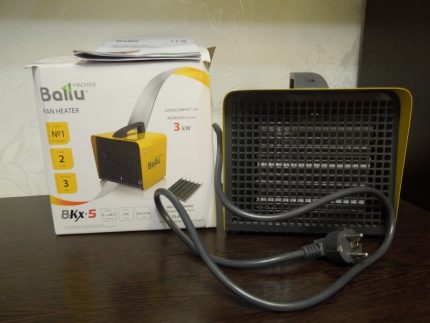 Характеристики на Ballu BKX5