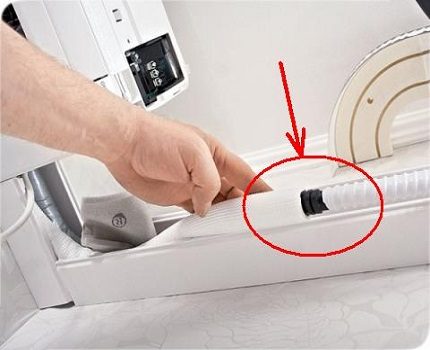 Прокарване на дренажната тръба