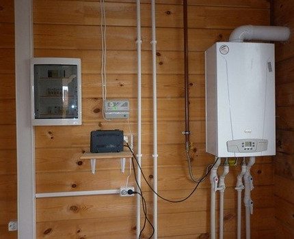 Газов котел, свързан към инвертора Газов котел, свързан към инвертора