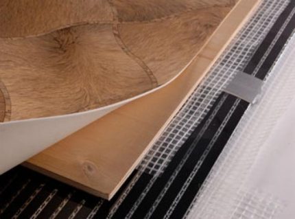 Linoleum auf Fußbodenheizung