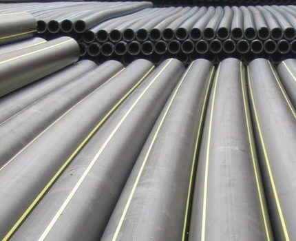 Пластмасов газов тръбопровод