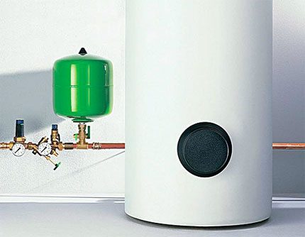 Vasul de expansiune pe boiler