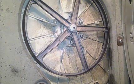 Riemenscheibe einer Toplader-Waschmaschine