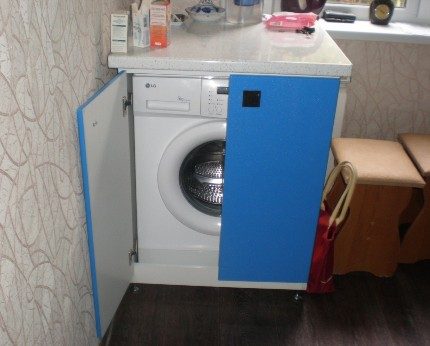 Waschmaschine im Flur