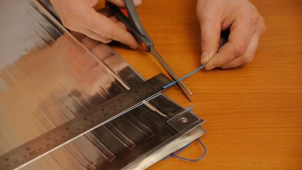 Schneiden in Segmente