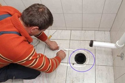 Маркиране и инсталиране на фланеца