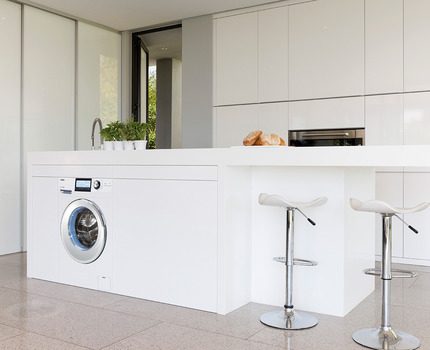 Práčka Haier v interiéri