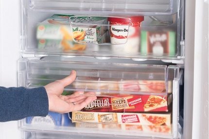 Pri rôznych teplotných ukazovateľoch sa mení doba skladovania Najnižšia teplota v chladničke