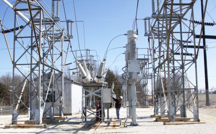 Елегаз за високоволтови мрежи
