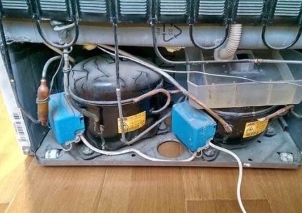 Недостатъци на двукомпресорните хладилници