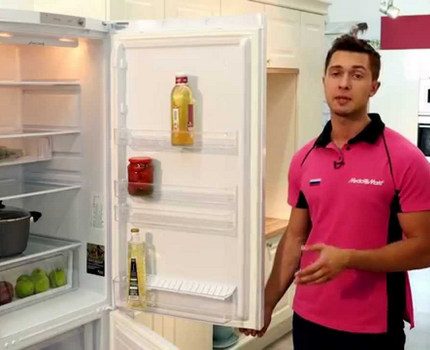 Kühlschrank Ariston in der Küche