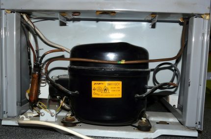 Kompressor des Kühlschranks