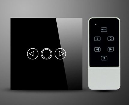 Touch-Dimmer mit Fernbedienung