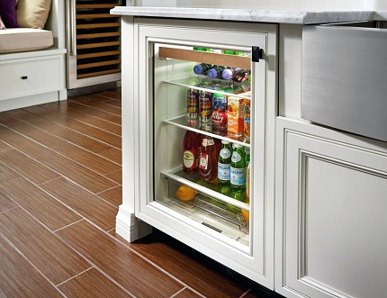Einbau-Kompressionskühlschrank für Wein