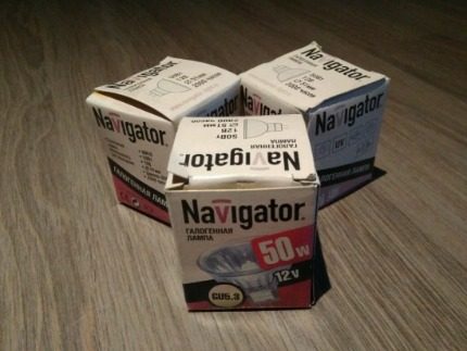 Лампичките от Навигатор се отличават с ниска цена Халогенни лампи NAVIGATOR