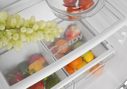 Особености на съхранението на продукти в хладилниците на Candy Особености на съхранението на продукти в хладилниците на Candy