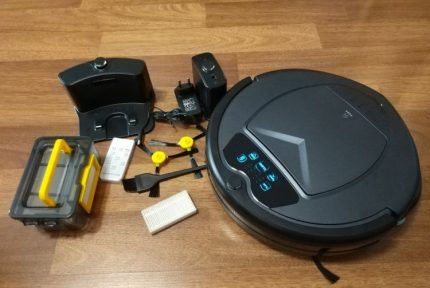 Das Aussehen des Roboters Liectroux B3000Plus