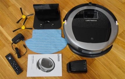 Aussehen des Roboters Liectroux B6009