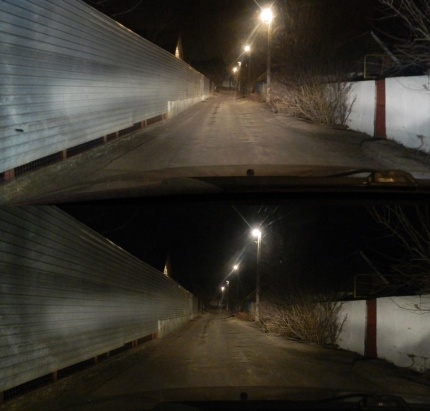 Тест на LED лампи за автомобилни фарове