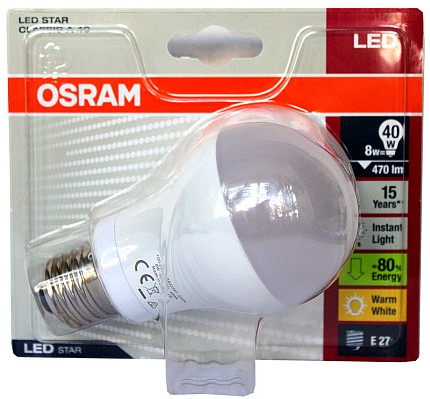 LED-лампа Осрам тип E27