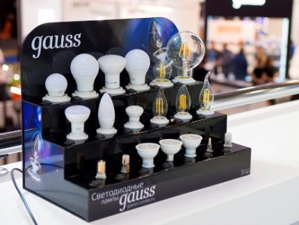Светодиодни лампи Gauss
