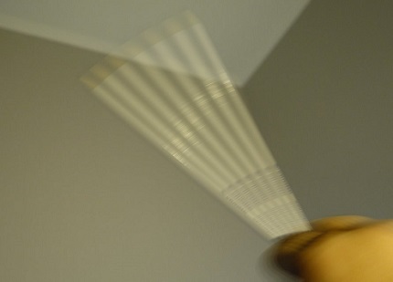 Überprüfung des Lichtflimmerns