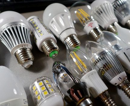LED-лампи с различни цоколи