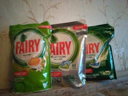 Капсули Fairy от различни видове