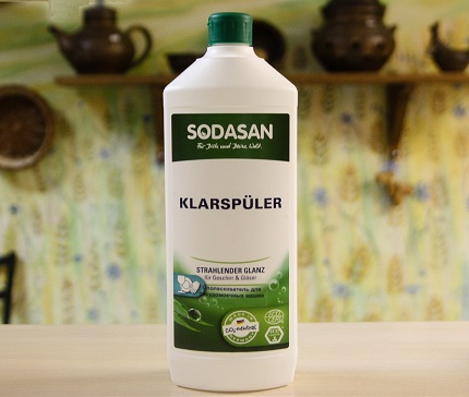 Изплакващ препарат за съдомиялни Sodasan