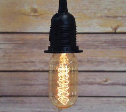Fassung für eine Filamentlampe