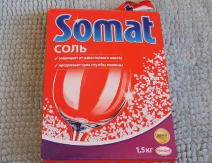 Salz für Geschirrspüler Somat