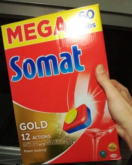 Опаковка на таблетки Somat Gold