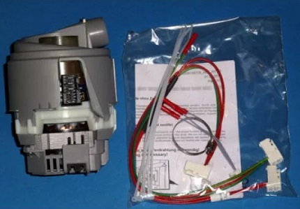 Heizung mit Pumpe für Geschirrspüler